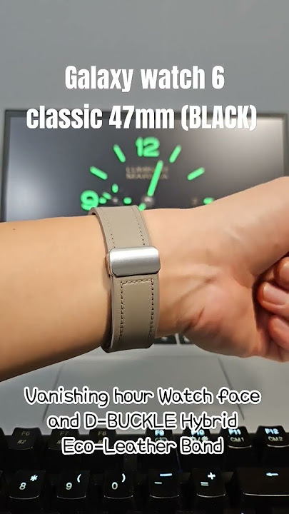 How to adjust Buckle Band and your charge Galaxy D Samsung - Pro US Watch 5 | YouTube