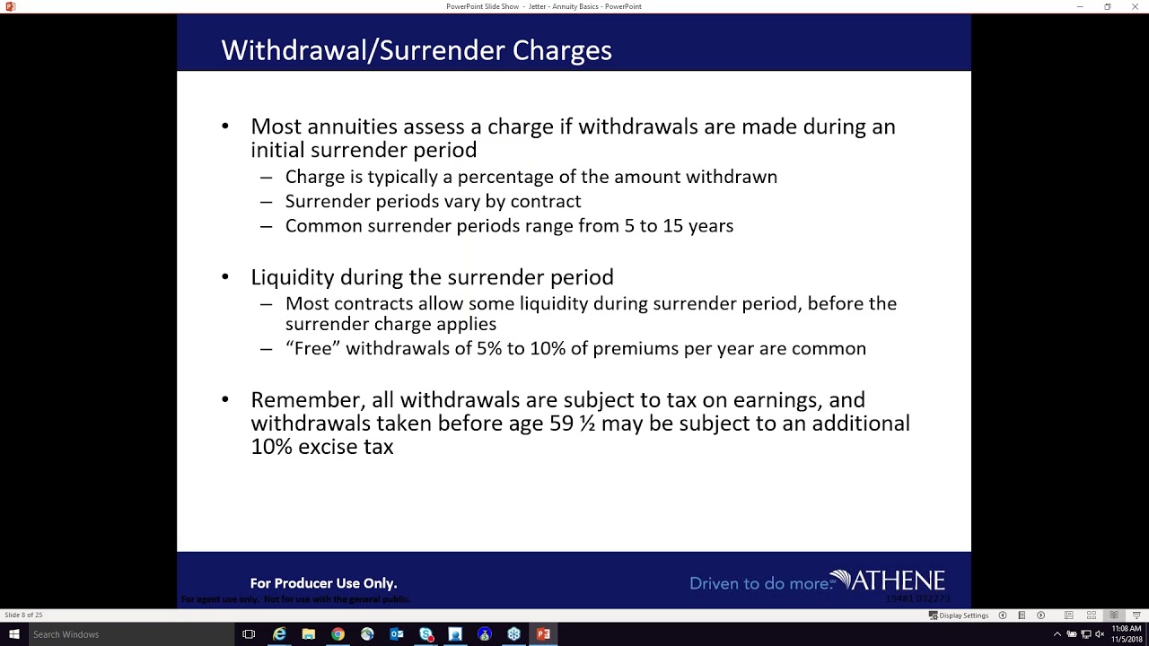 Athene Annuity Basics YouTube