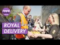 Prince William Delivers Food to West London Youth Centre