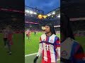A heartwarming moment ahead of #BVBFCB 🥹❤️