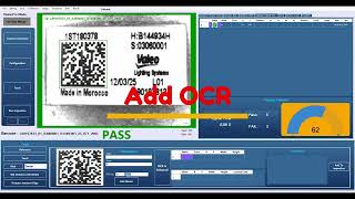 Setup QRcode and OCR using VisionPro