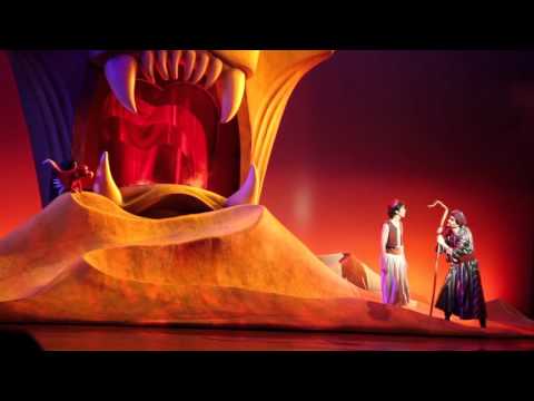 ディズニー アラジン ミュージカル スペクタキュラーの動画 カリフォルニア アドベンチャー