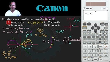 CE Math Refresher - Area Enclosed by Polar Graph