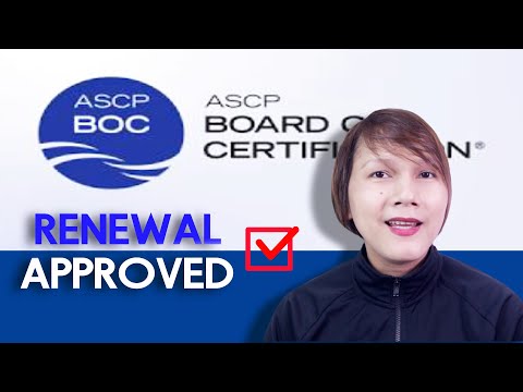 วีดีโอ: ฉันจะกำหนดเวลาการสอบ ASCP ได้อย่างไร