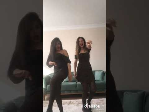 (+18) Siyah Büstiyerli Türk Kızı Persicopede Dans Ediyor