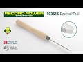 How to create the perfect woodturning dovetail using the record power 103615 dovetail tool