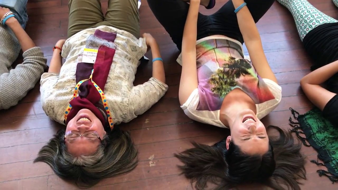 Lying Down Laughter Meditation with Connie Costa