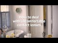 What to do if your contact lenses feel uncomfortable | Specsavers UK & ROI