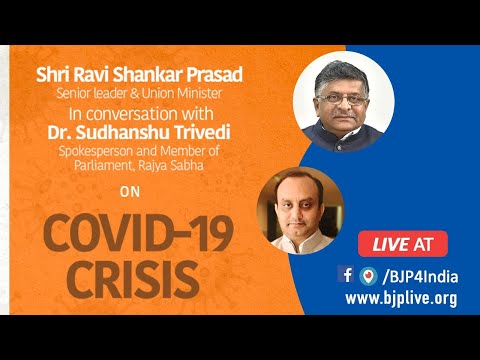 Conversation between Shri RS Prasad & Shri Sudhanshu Trivedi on COVID-19