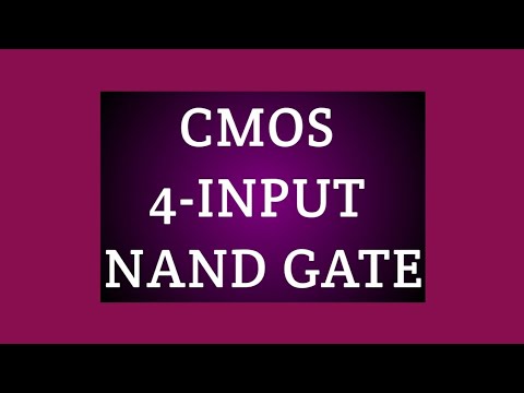 CMOS 4-INPUT NAND GATE - YouTube