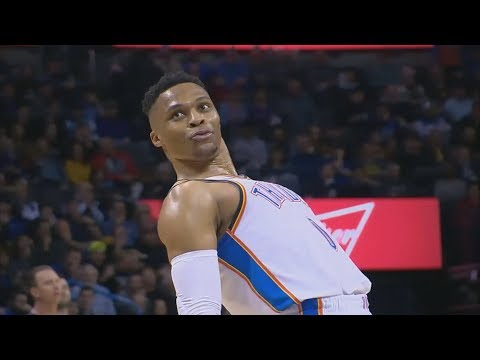 Westbrook Blows Open Dunk Ferguson Windmill 2018 19 NBA Season