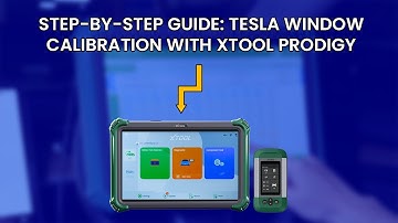 STEP-BY-STEP GUIDE:TESLA WINDOWCALIBRATION WITH XTOOL PRODIGY
