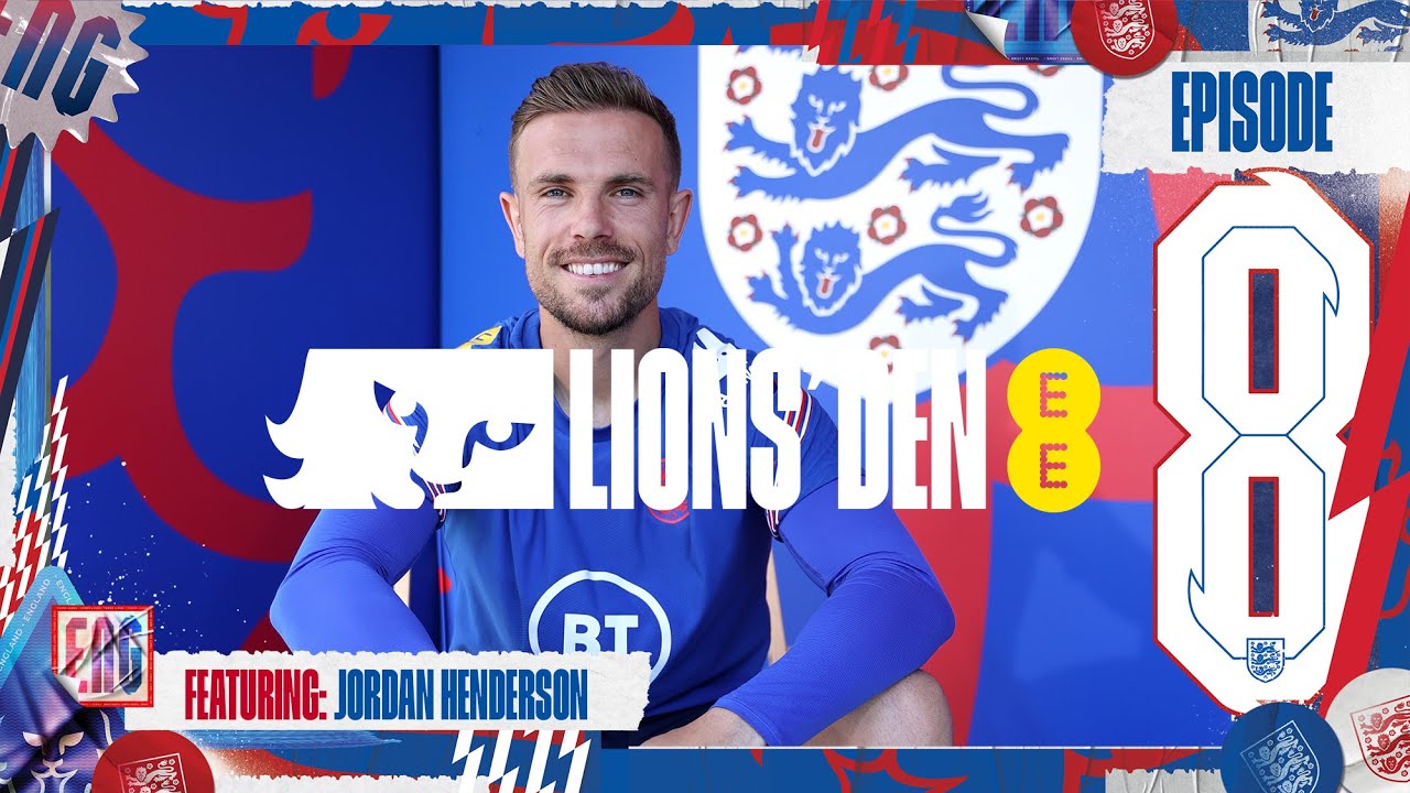 Jordan Henderson Talks Scotland, Sunderland Mullets & MBEs | Ep. 8 | Lions' Den Connected by EE