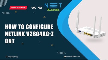 How to Configure NETLINK V2804AC Z ONT? informative video-167
