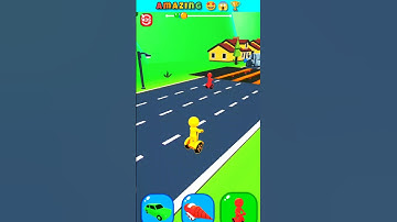 🔥Shape - Shifting & Transform The Character 👀 Funny Race Gameplay Level 39 #shapeshifting #shorts