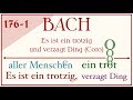 Bach - Es ist ein trotzig und verzagt Ding (BWV 176/1) - Animation