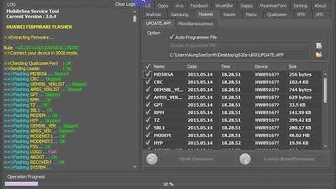 How to Flash Huawei Update.app by MobileSea Service Tool in EDL Mode