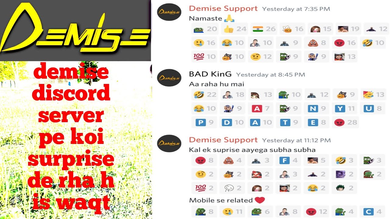 Demise launch | demise today release | demise game launch |demice big update