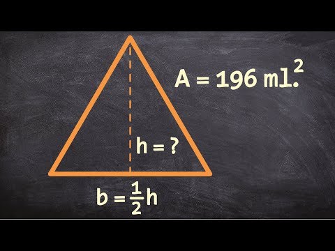 Video: Hoe Het Probleem Over Het Gebied Van Een Driehoek Op Te Lossen?