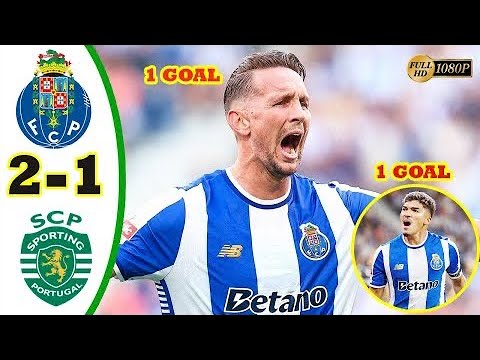 Porto Vs Sporting 2 1 Resumo Primeira Liga 2025 