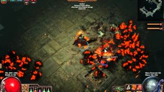 Path Of Exile - Vaal Pyramid Map Boss lvl 68