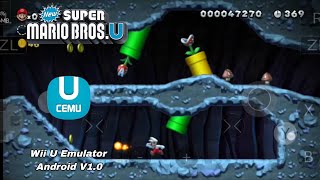 New Super Mario Bros. U Gameplay Cemu Emulator Android (Wii U)