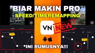 Tutorial How to Edit Speed/Timeremapping Slowmo Smooth Video in the VN Application - Tips Beginner ! screenshot 4
