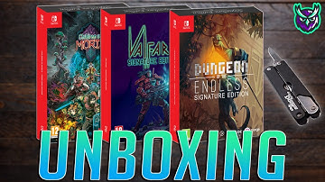 3 Great Switch Indies Unboxed-Signature Edition Games- Best in the business?
