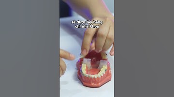 Vệ sinh răng khi đeo niềng (Phần II) | Nha Khoa Thuỳ Anh #shorts