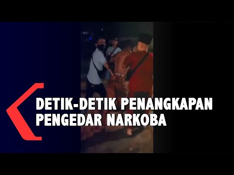 Detik Detik Penangkapan Pengedar Narkoba