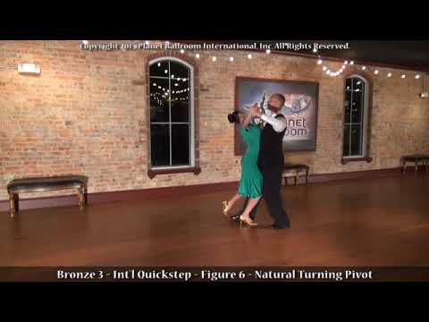 Planet Ballroom® - Bronze 3 - QUICKSTEP - Figure 6 - Natural Turning Pivot