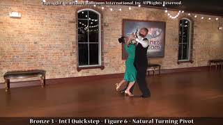 Planet Ballroom® - Bronze 3 - QUICKSTEP - Figure 6 - Natural Turning Pivot
