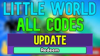 New Little World Codes | Roblox Little World Codes (April 2024)