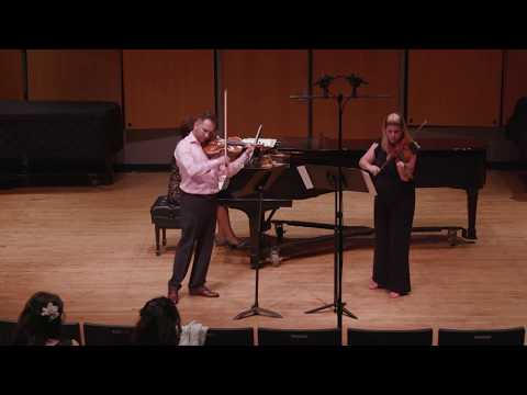 Dimitry Olevsky & Lisa Shmayevich, Violins: J. S. Bach- Concerto for Two Violins