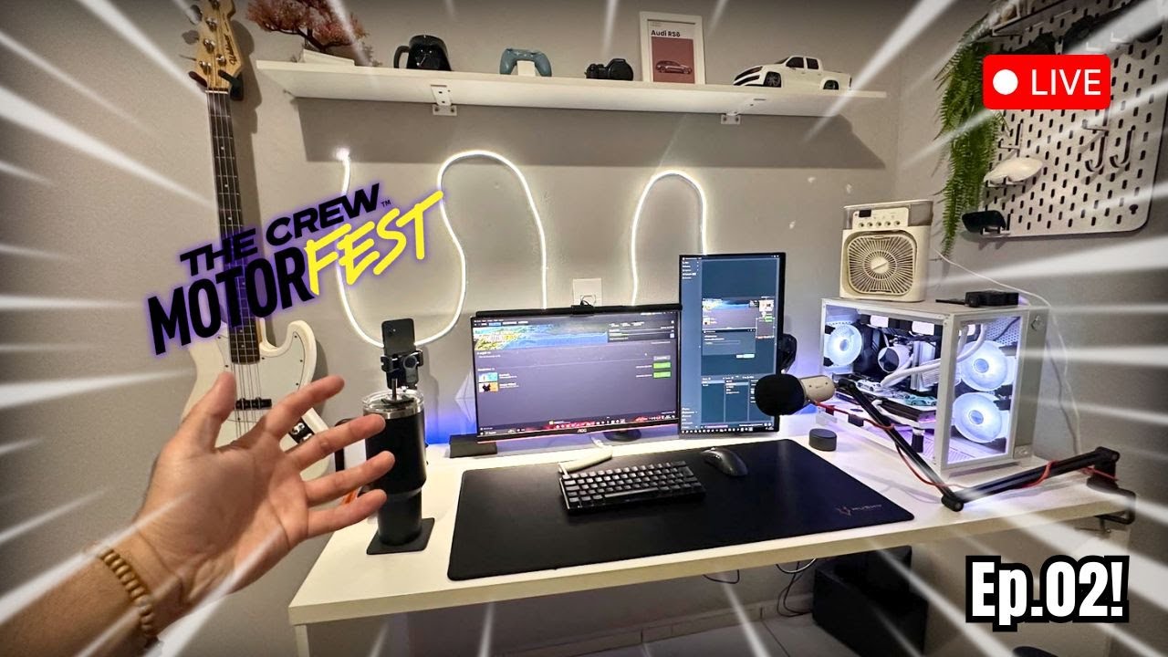 LIVE: Continuando The Crew Motorfest | Projeto Conquistas Steam