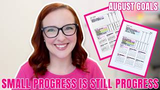 Prepping for a busy August | my monthly goals