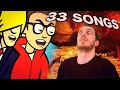 The hardest challenge I've ever done... I reacted to nearly every Your Favorite Martian song.