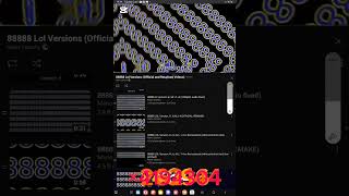 88888 Lol Version A-C All 1 262144-16777216 Speed