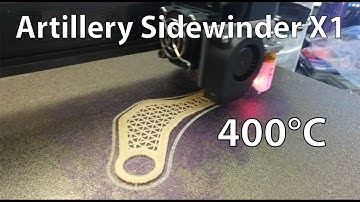 Artillery Sidewinder X1 - Ultem PEI Filament 400°C
