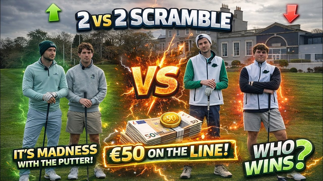 2v2 Scramble Challenge | €50 On The Line 💸 Who Wins? - YouTube