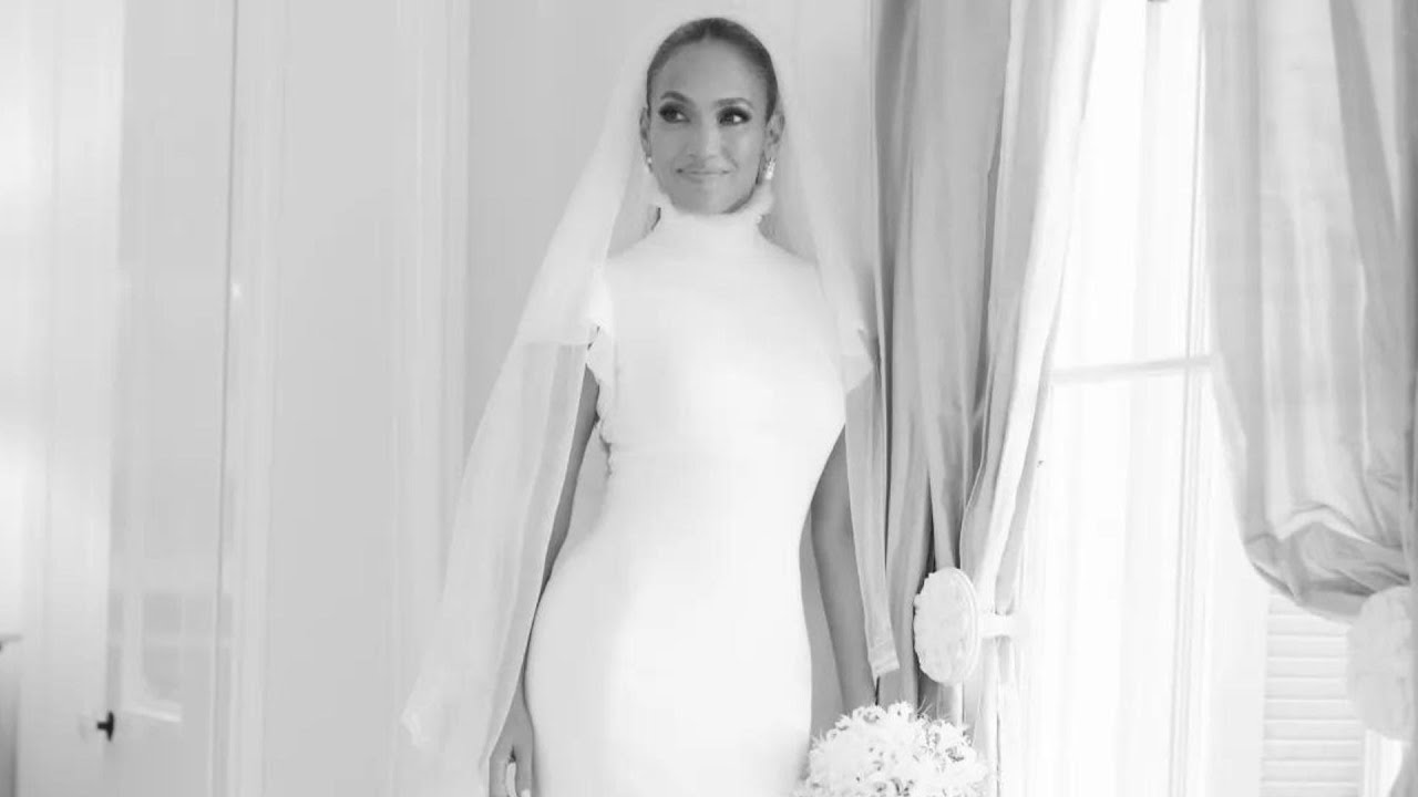 Jennifer Lopez gives us a teaser of her 3 wedding dresses designed by ...