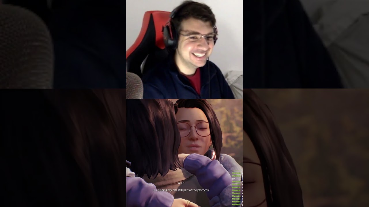 Alex gives Gabriel her brother a bear hug - Life is Strange: True Colors