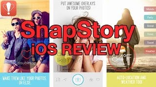 SnapStory iOS App Review screenshot 3