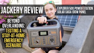 Using the Jackery 500 as an Emergency Power Source