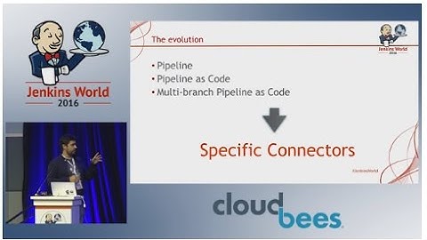 Jenkins World 2016 - Lightning Talk #2: CD Pipelines as Code with Github and Bitbucket​