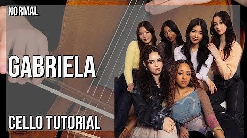 How to play Gabriela by Katseye on Cello (Tutorial)