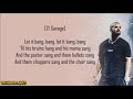 Drake - Knife Talk ft. 21 Savage & Project Pat (Lyrics)