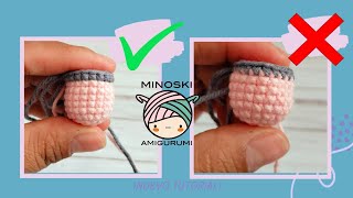 Cambio de color perfecto para tus amigurumis.