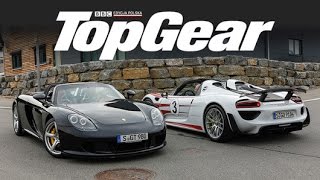 Porsche Carrera GT vs Porsche 918 Spyder | TEST | TopGear Polska Porsche Carrera GT vs Porsche 918 Spyder | TEST | TopGear Polska