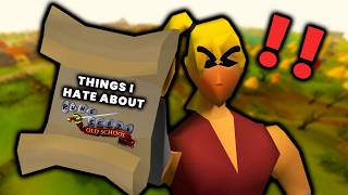 Top 5 Things I HATE About Old School RuneScape!